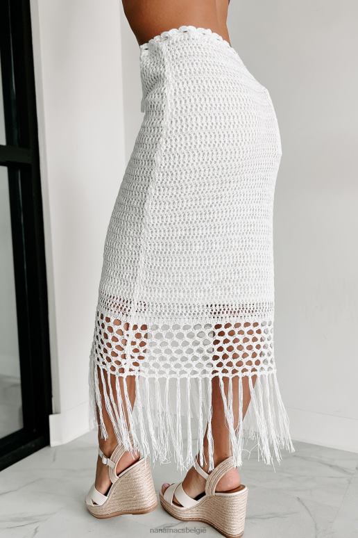 wit neem me mee op vakantie gehaakte midirok NanaMacs HPTT3162