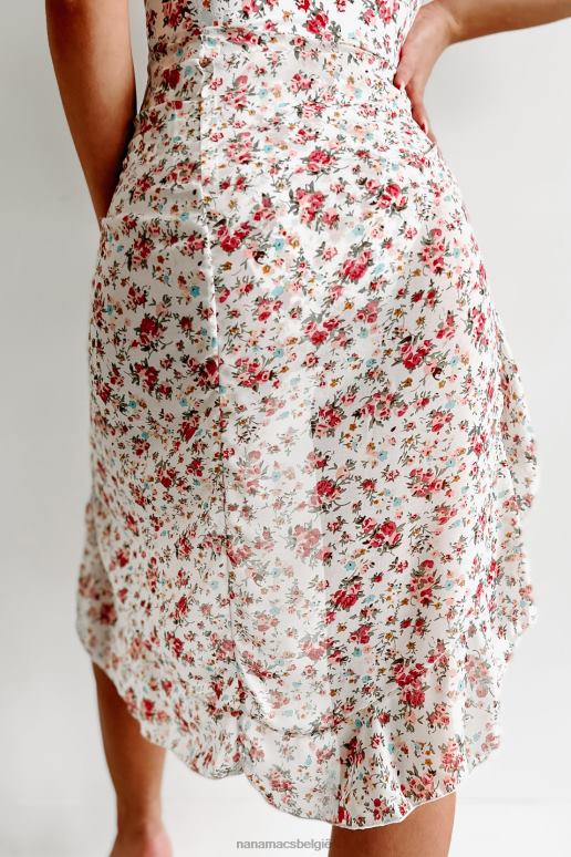 gebroken wit beter door de waterbloemen chiffon sarong wrap NanaMacs HPTT3558