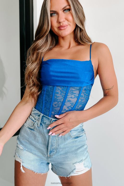 Koninklijk te veel om kanten bodysuit aan te kunnen NanaMacs HPTT391