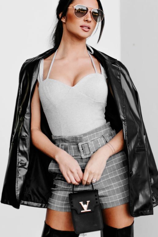 grijs Neem richting origineel bodysuit NanaMacs HPTT334