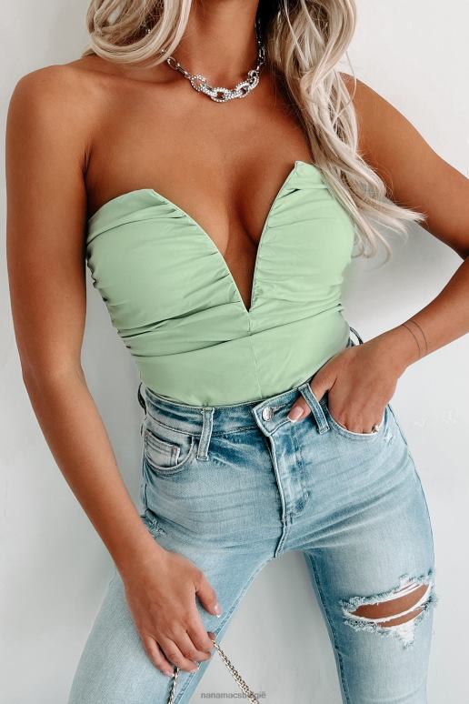 groente out of your league strapless diepe v bodysuit NanaMacs HPTT400