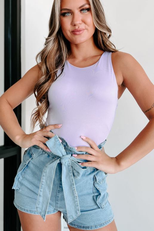 lila tara romper met hoge hals NanaMacs HPTT291