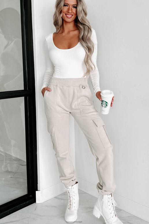 wit macie originele bodysuit met v-hals NanaMacs HPTT327