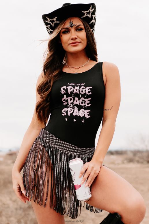 zwart ik heb een mouwloze bodysuit met laag uitgesneden rug nodig NanaMacs HPTT461