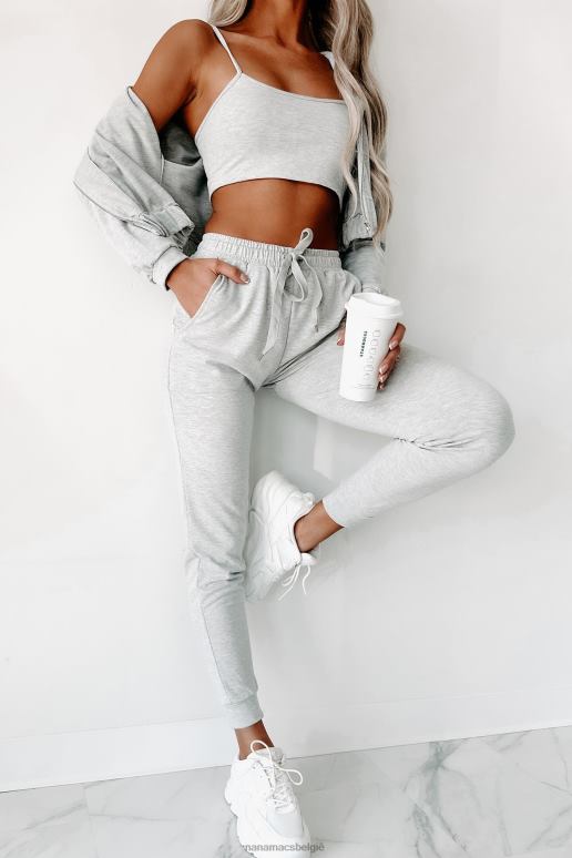 heide grijs op lounge mode 3 delige loungeset NanaMacs HPTT1189