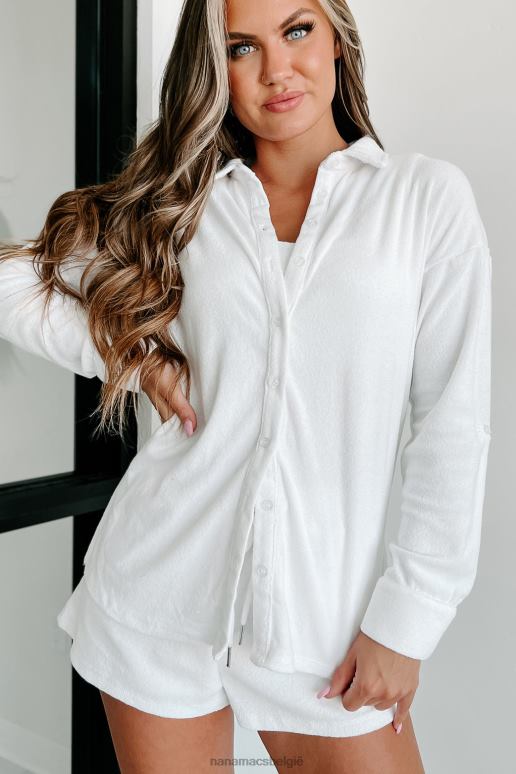 wit tassen vol driedelige set topshorts NanaMacs HPTT500