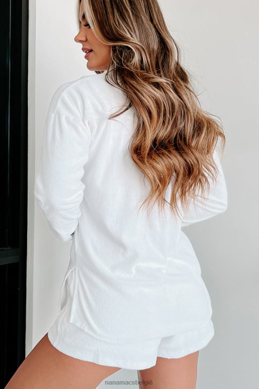 wit tassen vol driedelige set topshorts NanaMacs HPTT500