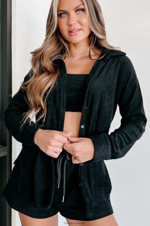 zwart tassen vol driedelige set topshorts NanaMacs HPTT494