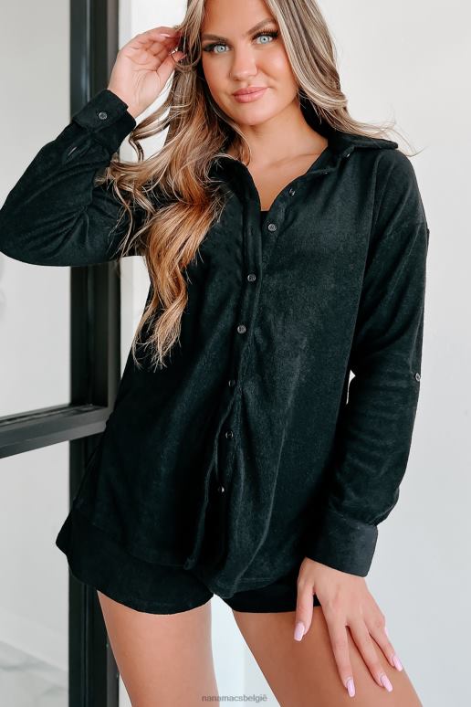 zwart tassen vol driedelige set topshorts NanaMacs HPTT494