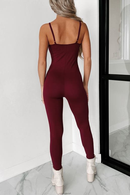 bordeaux doe het rustig aan catsuit NanaMacs HPTT2655
