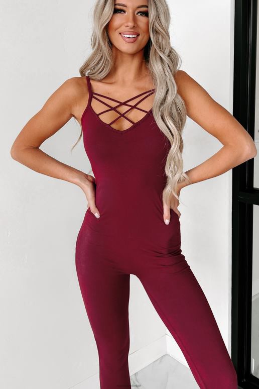 bordeaux doe het rustig aan catsuit NanaMacs HPTT2655