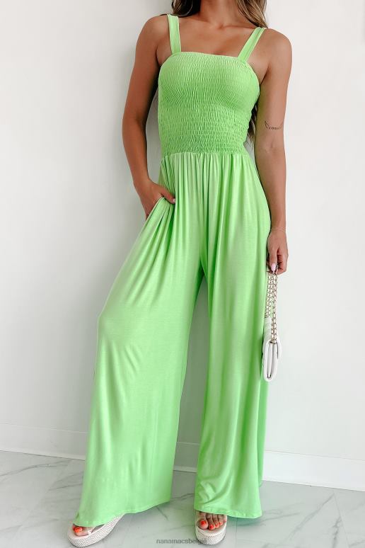 limoen sprouting with happiness jumpsuit met wijde pijpen NanaMacs HPTT2501