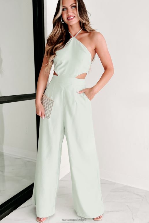 munt tegemoet te komen aan je halter hals jumpsuit NanaMacs HPTT2686