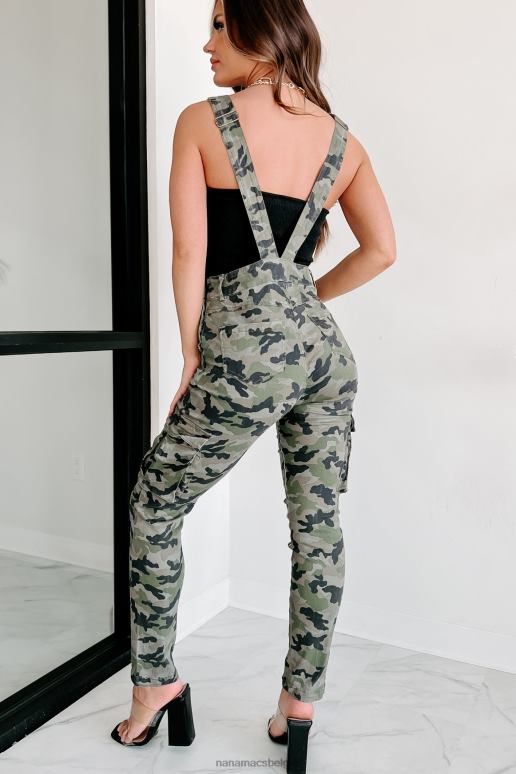 olijf camo dienstdoende officier camo-overall NanaMacs HPTT2624