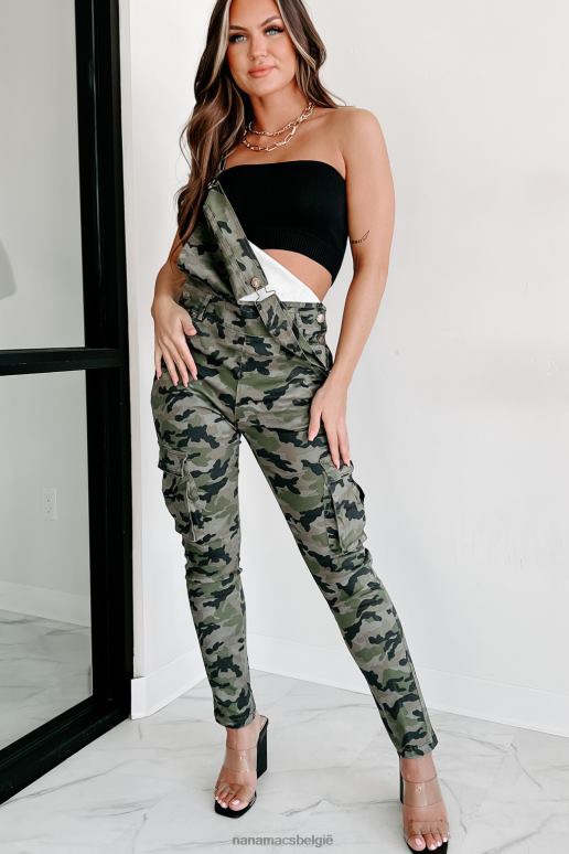 olijf camo dienstdoende officier camo-overall NanaMacs HPTT2624