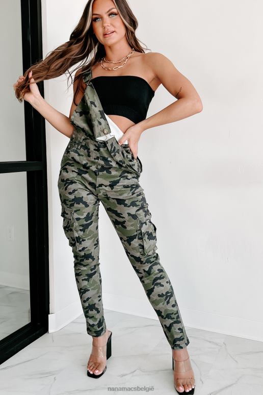 olijf camo dienstdoende officier camo-overall NanaMacs HPTT2624