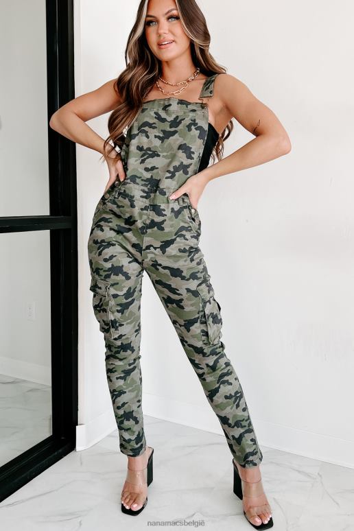 olijf camo dienstdoende officier camo-overall NanaMacs HPTT2624