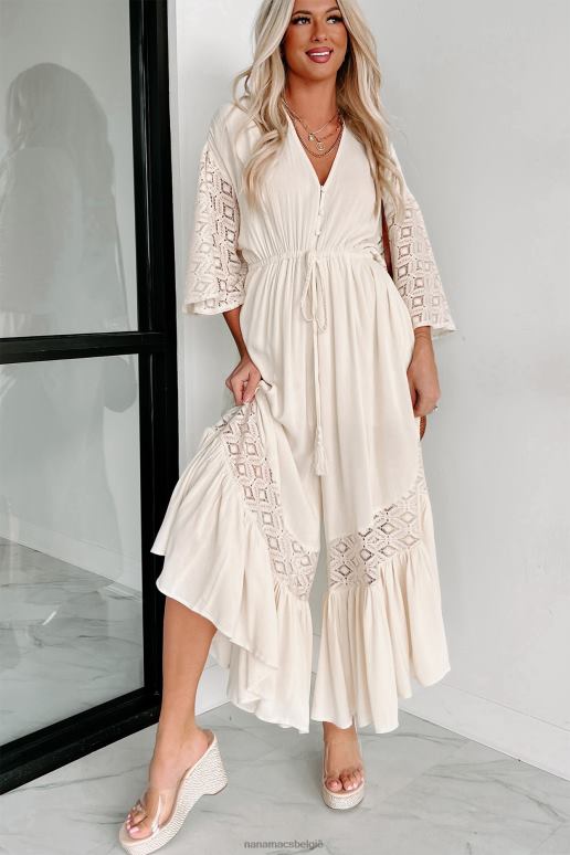 room Eerlijk zoete jumpsuit met kimonomouwen NanaMacs HPTT2710