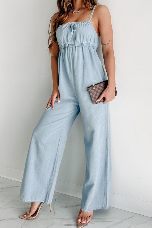 spijkerbroekblauw zuidelijke speciale denim jumpsuit NanaMacs HPTT2630