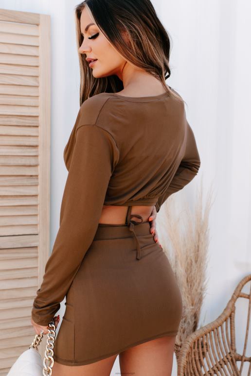 bruin strutting it 3-delige rokset NanaMacs HPTT1610