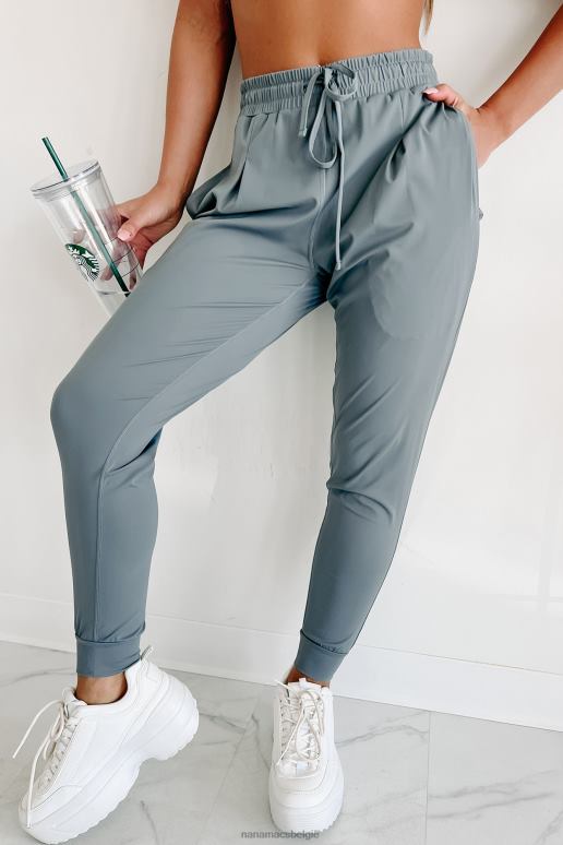 grijs een pauze nodig tweedelige jogger set NanaMacs HPTT1140