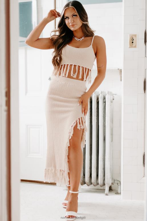 natuurlijk sippin' on pina coladas gebreide tweedelige rokset NanaMacs HPTT1208