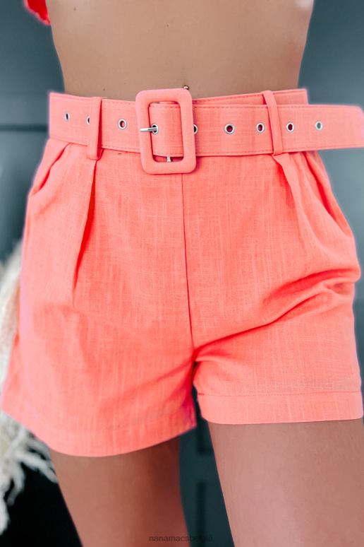 roze papaja zomerse zoetheid tweedelige korte set NanaMacs HPTT1328