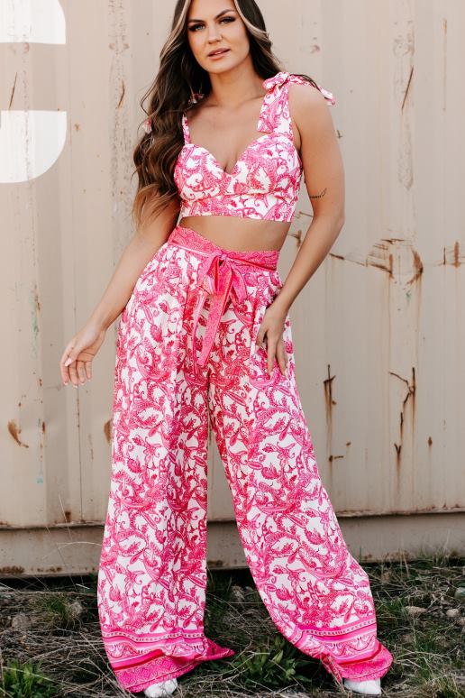 roze tijd voor me maken tweedelige broekset NanaMacs HPTT1138