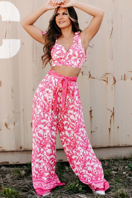 roze tijd voor me maken tweedelige broekset NanaMacs HPTT1138