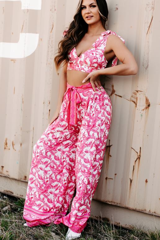 roze tijd voor me maken tweedelige broekset NanaMacs HPTT1138