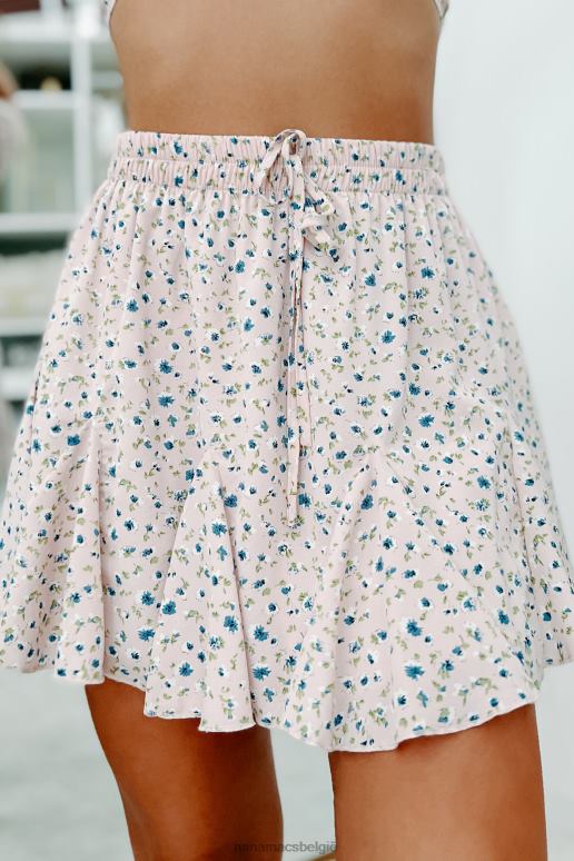 roze tweedelige bloemenset voor een uitje in de tuin NanaMacs HPTT1622