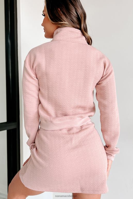 stoffige roos vroege ochtendwandelingen gewatteerde tweedelige set NanaMacs HPTT1574