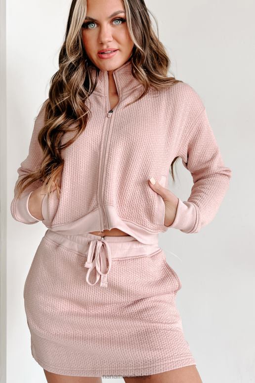 stoffige roos vroege ochtendwandelingen gewatteerde tweedelige set NanaMacs HPTT1574