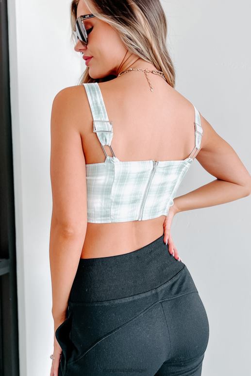 verstandig bruna geruite tweedelige blazerset NanaMacs HPTT1300