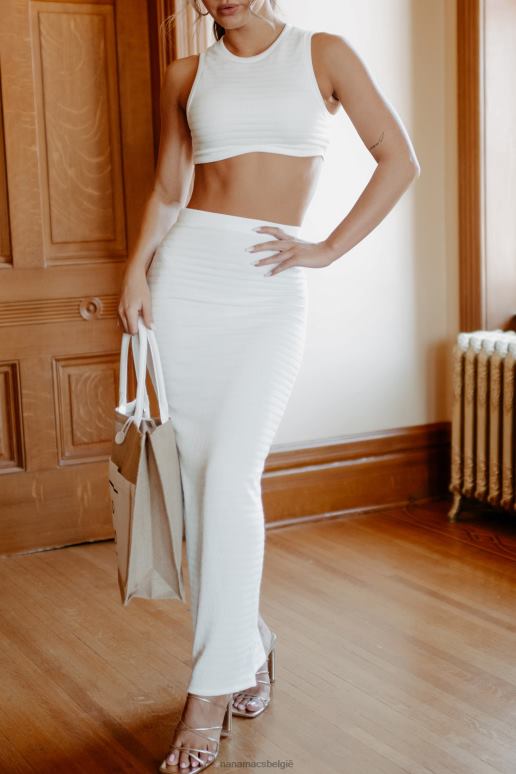 wit klaar om weg te gaan, tweedelige rokset NanaMacs HPTT1207