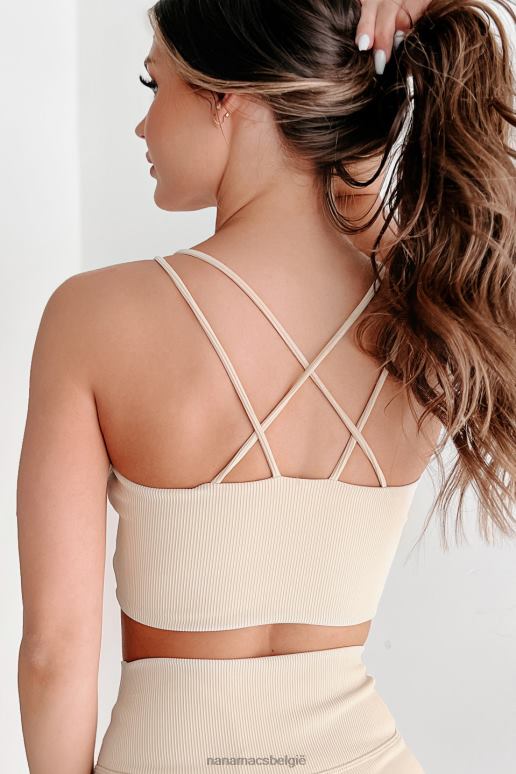 zeeschelp cardio dag geribbelde actieve set NanaMacs HPTT1226