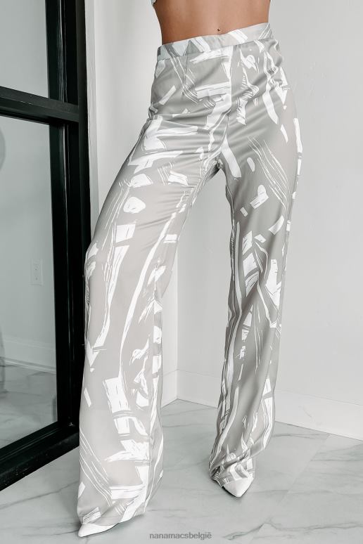 zeezout/wit resort living broekpak set met print NanaMacs HPTT1589