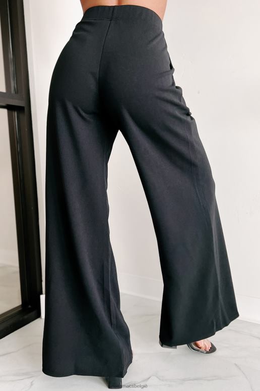 zwart geen saaie momenten tweedelige broekset NanaMacs HPTT1592