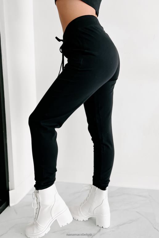 zwart verscheur deze tweedelige set met capuchon en capuchon in de stad NanaMacs HPTT635