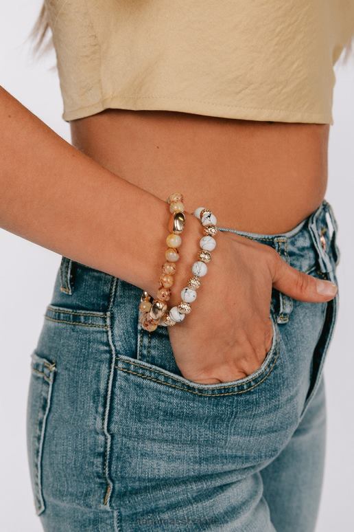 geel roll with it armbandenset NanaMacs HPTT4426