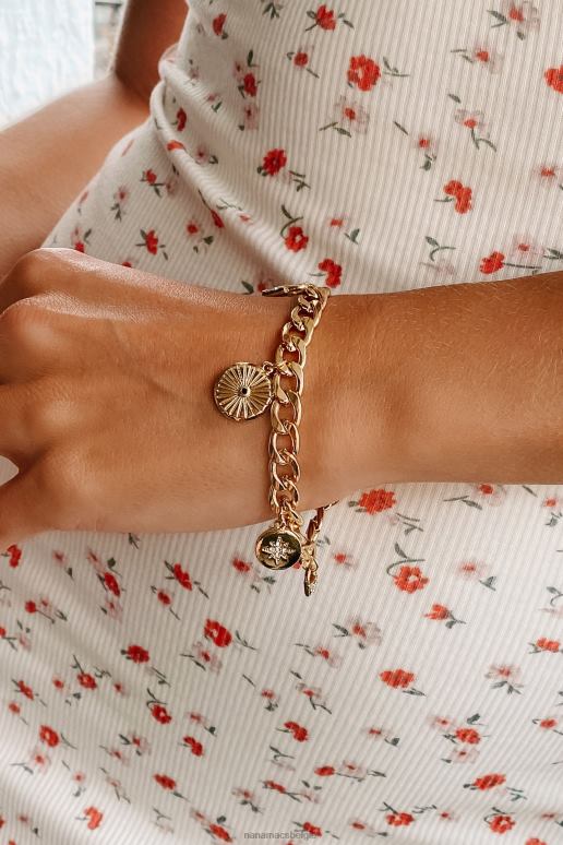 goud grote spender bedelarmband NanaMacs HPTT4380
