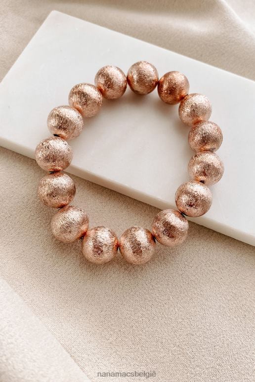 rosé goud leiden met vertrouwen kralen armband NanaMacs HPTT4377