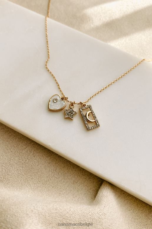 goud markeer de goede bedelketting NanaMacs HPTT4084