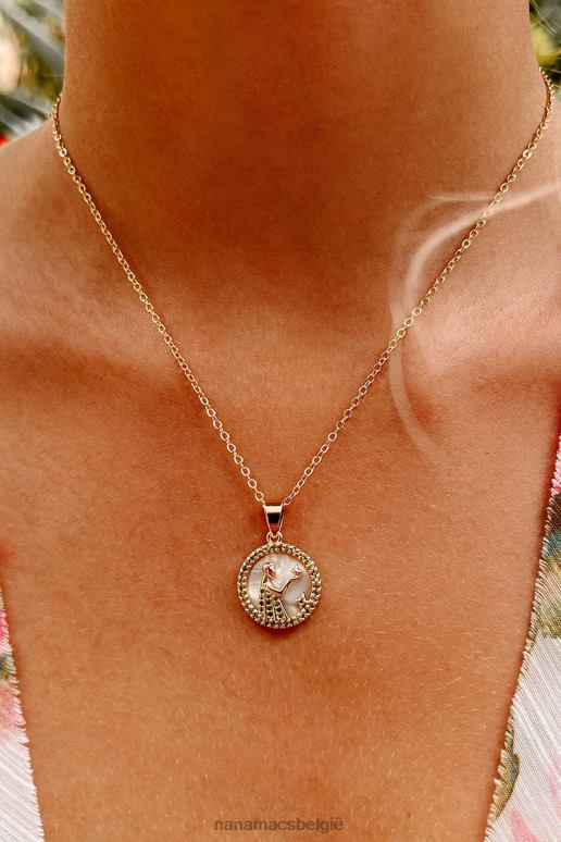 goud/multi wat is jouw sterrenbeeld bedelketting NanaMacs HPTT4124