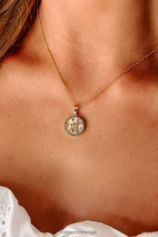 goud/multi wat is jouw sterrenbeeld bedelketting NanaMacs HPTT4124