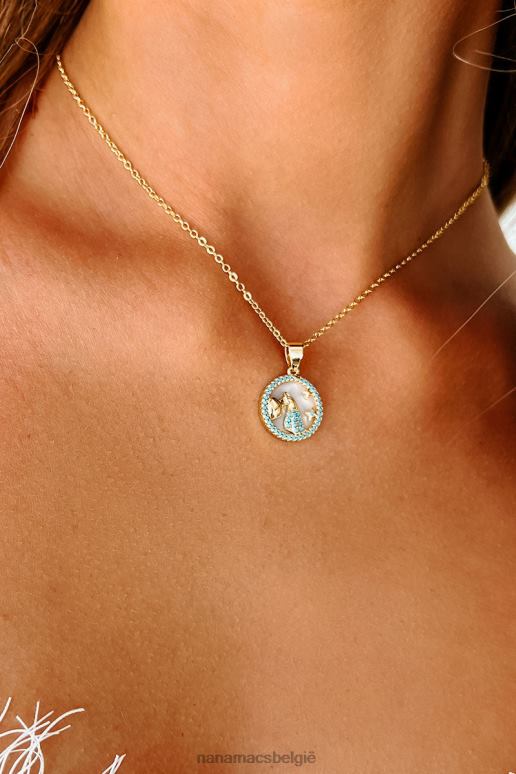 goud/multi wat is jouw sterrenbeeld bedelketting NanaMacs HPTT4124