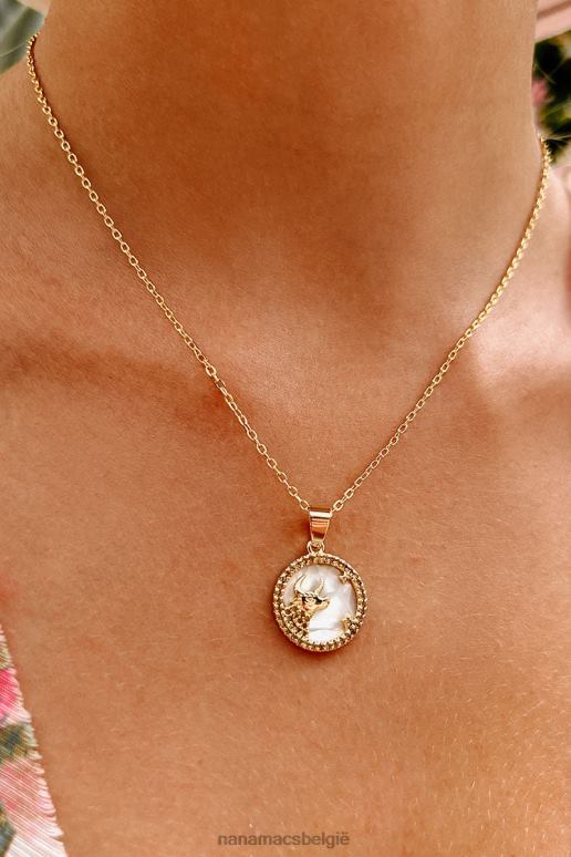 goud/multi wat is jouw sterrenbeeld bedelketting NanaMacs HPTT4124