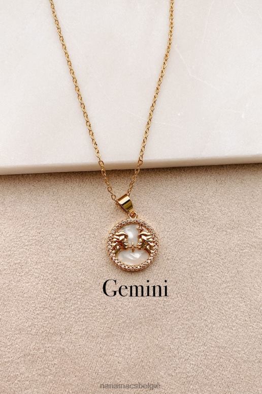 goud/multi wat is jouw sterrenbeeld bedelketting NanaMacs HPTT4124