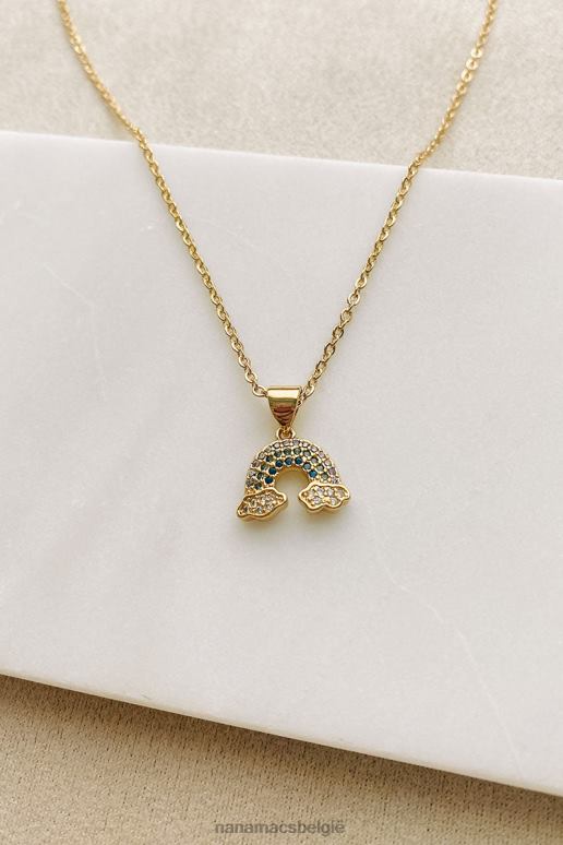 goud over de regenboogbedelketting NanaMacs HPTT4095