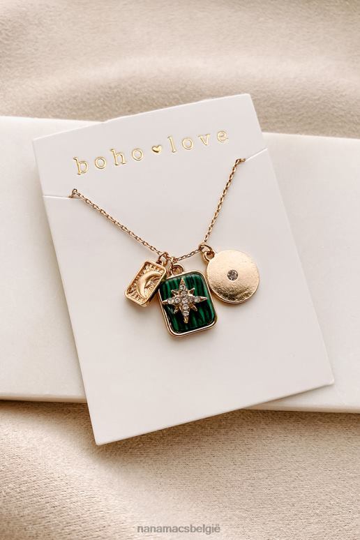 goud stijl reeks charme ketting NanaMacs HPTT4073